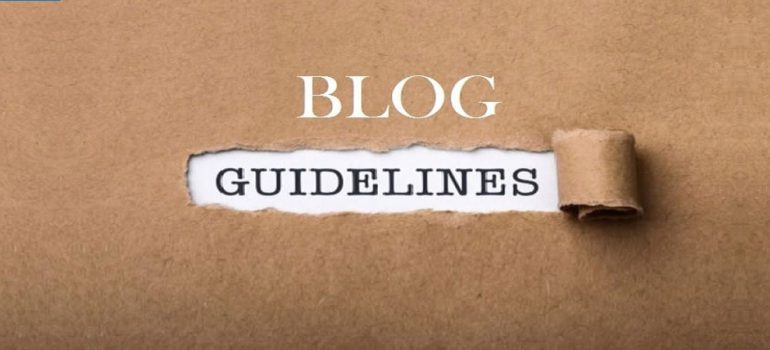 Blog Guidelines